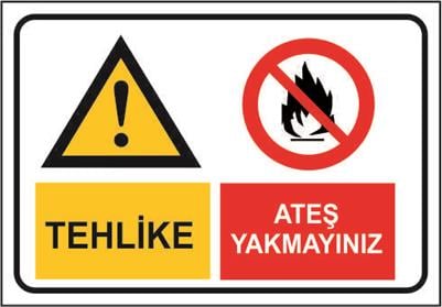 Tehlike, Ateş Yakmayınız