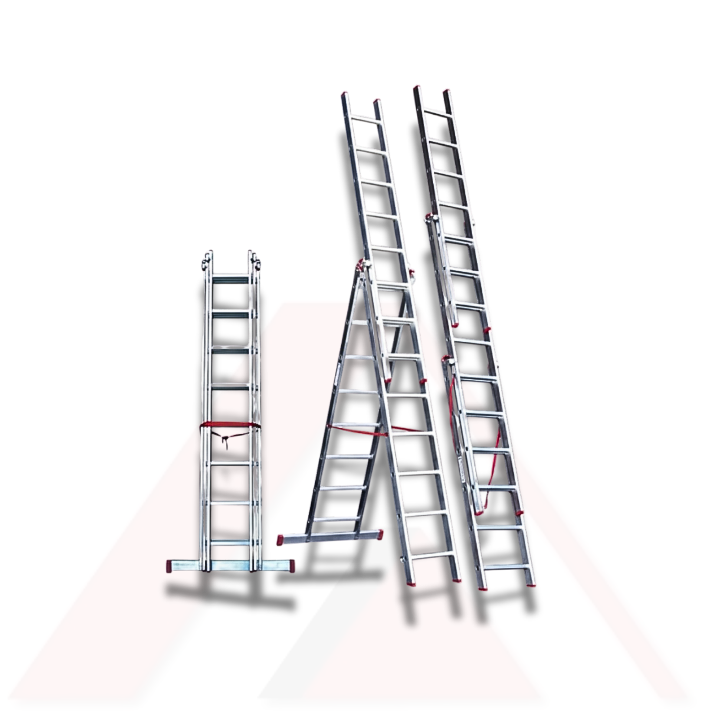 A TİPİ 3 PARÇA ALUMİNYUM MERDİVEN 3x2+1