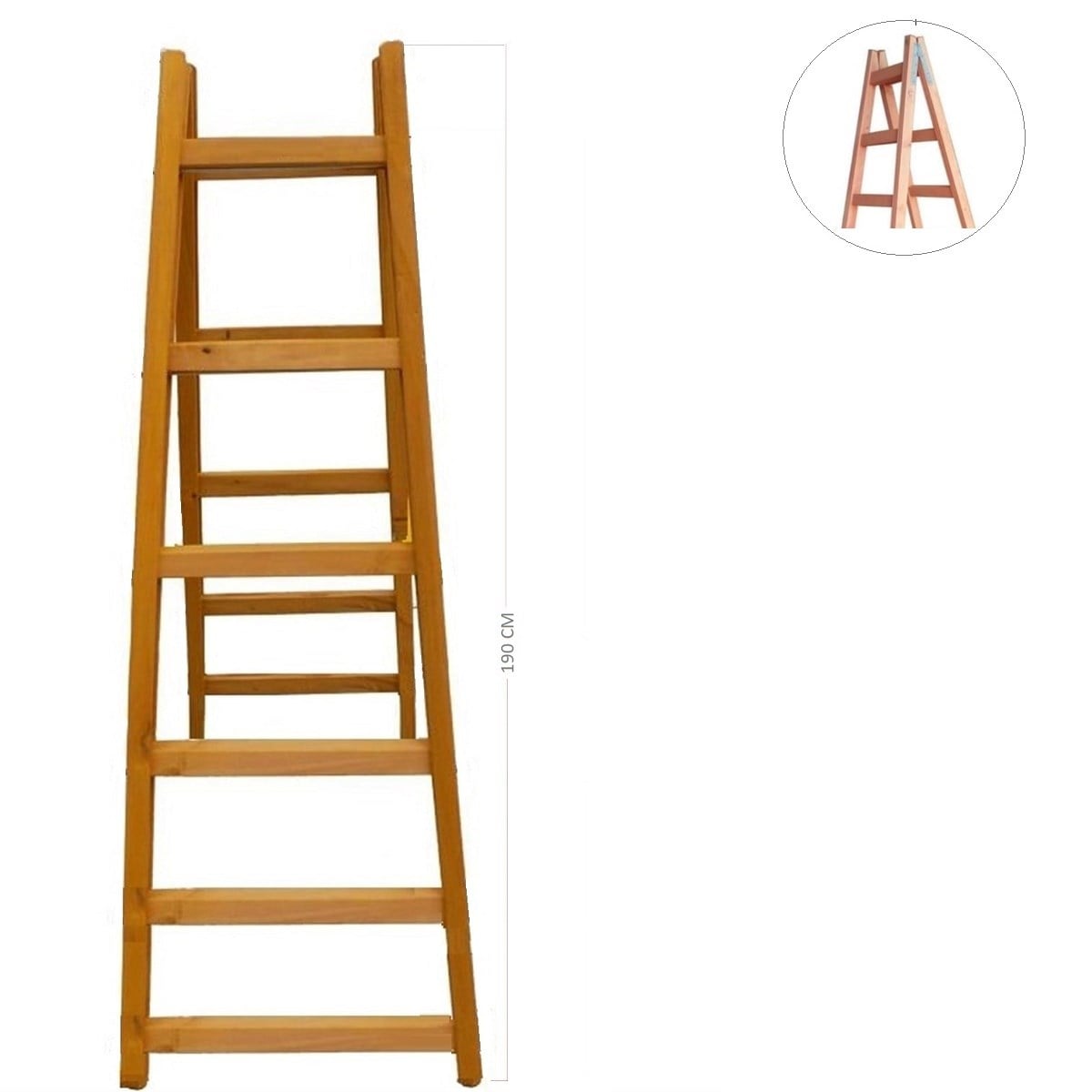 AHŞAP MERDİVEN A TİPİ