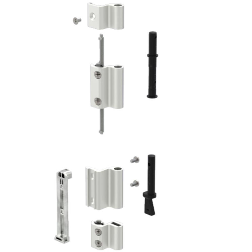 ALU-JET 506 ÇİFT AÇILIM MENTEŞE TAKIMI