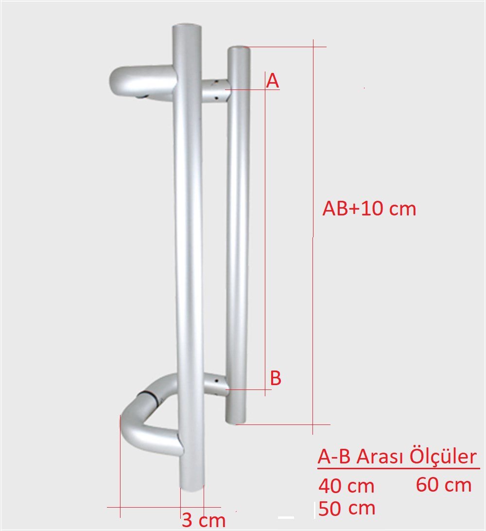 ALUMİNYUM KÖŞELİ H KOL