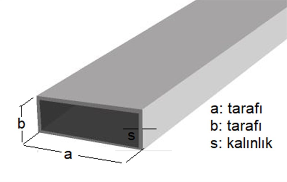 ALUMİNYUM KUTU PROFİL (minimum 350 Kg)