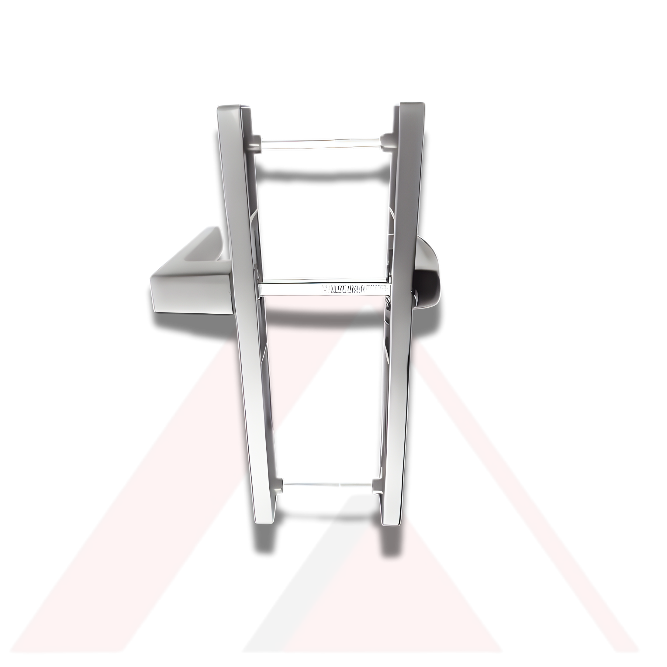 ATLAS KAPI KOLU 30/92 mm AYNALI  Bir Tarafı Basık