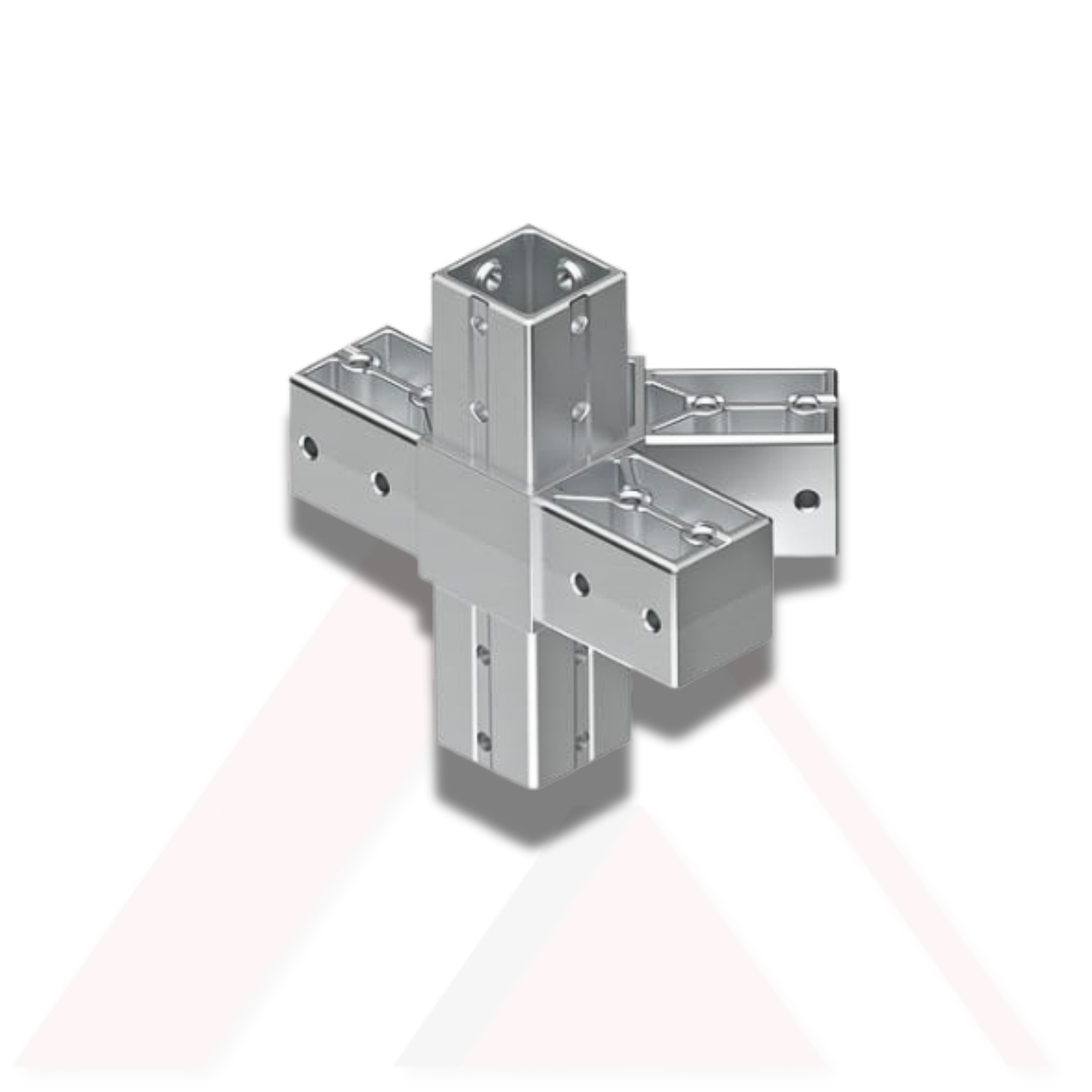 BEŞ YÖNLÜ 22,5 DERECE AÇILI ARA BAĞLANTI ALUMİNYUM DÖKÜM 