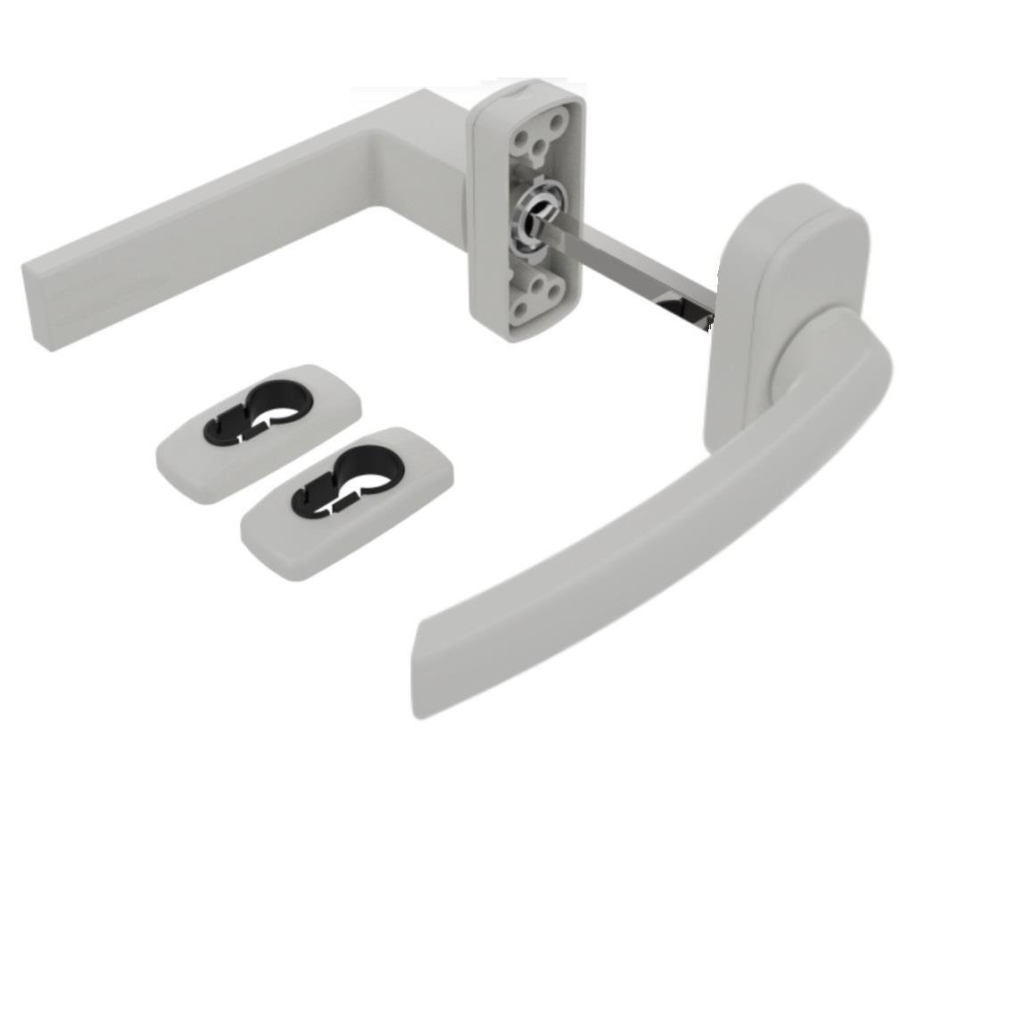 BİR TARAFI BASIK KAPI KOLU YAYLI AL ATLAS-FLAT 