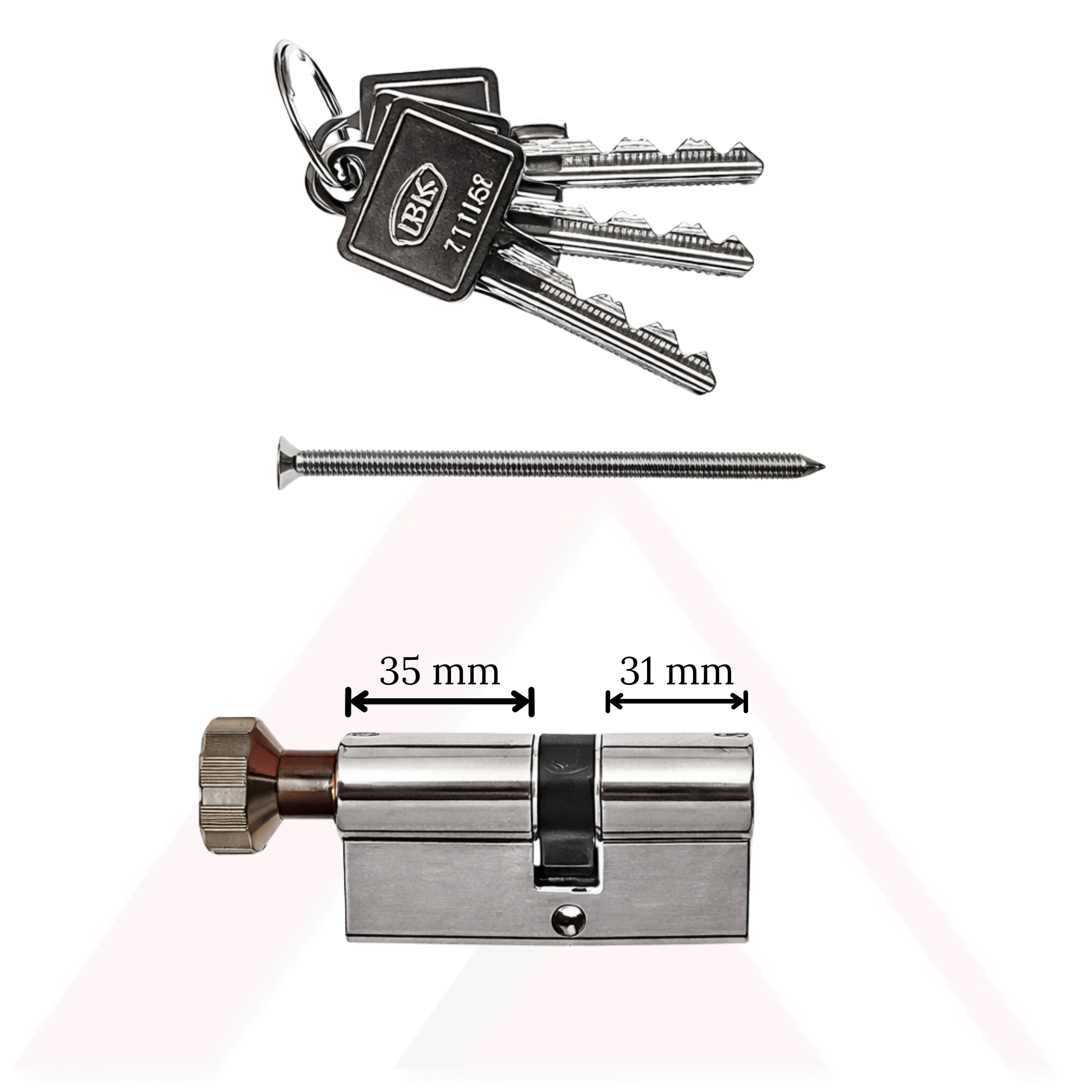 BKS 8806 SERİ TOPUZLU BAREL 31 mm