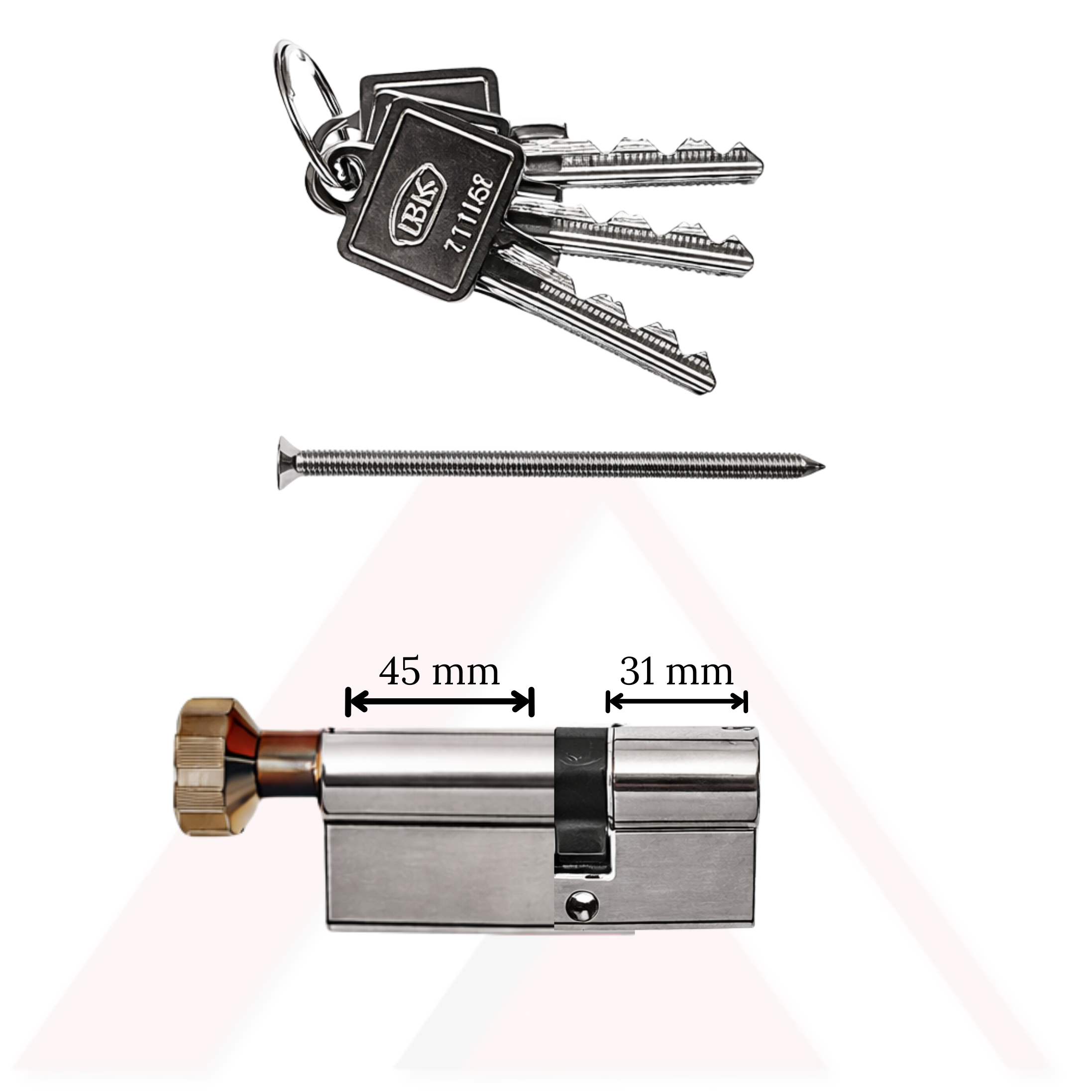 BKS 8806 SERİ TOPUZLU BAREL 31 mm