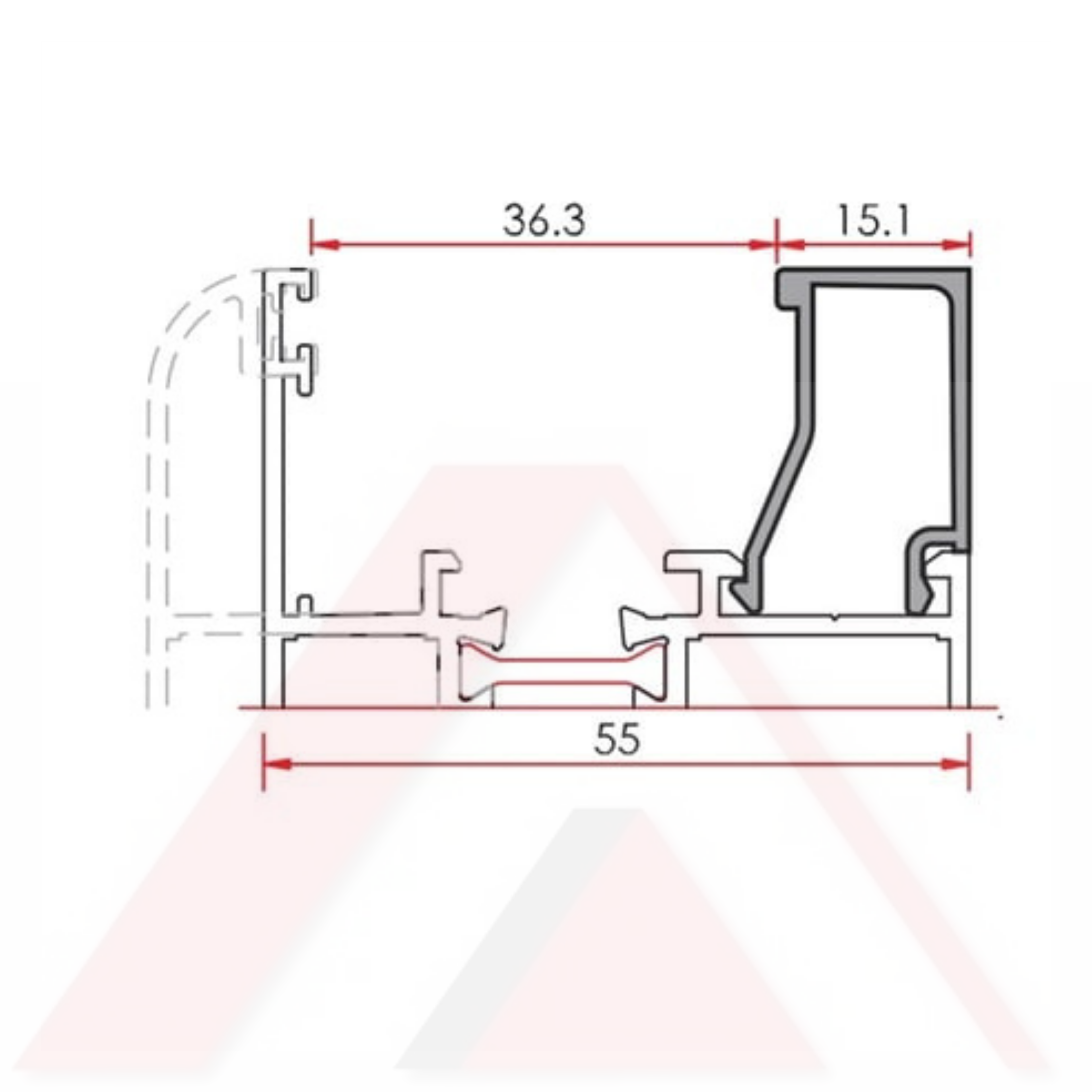 CAM ÇITASI 15,1 mm 