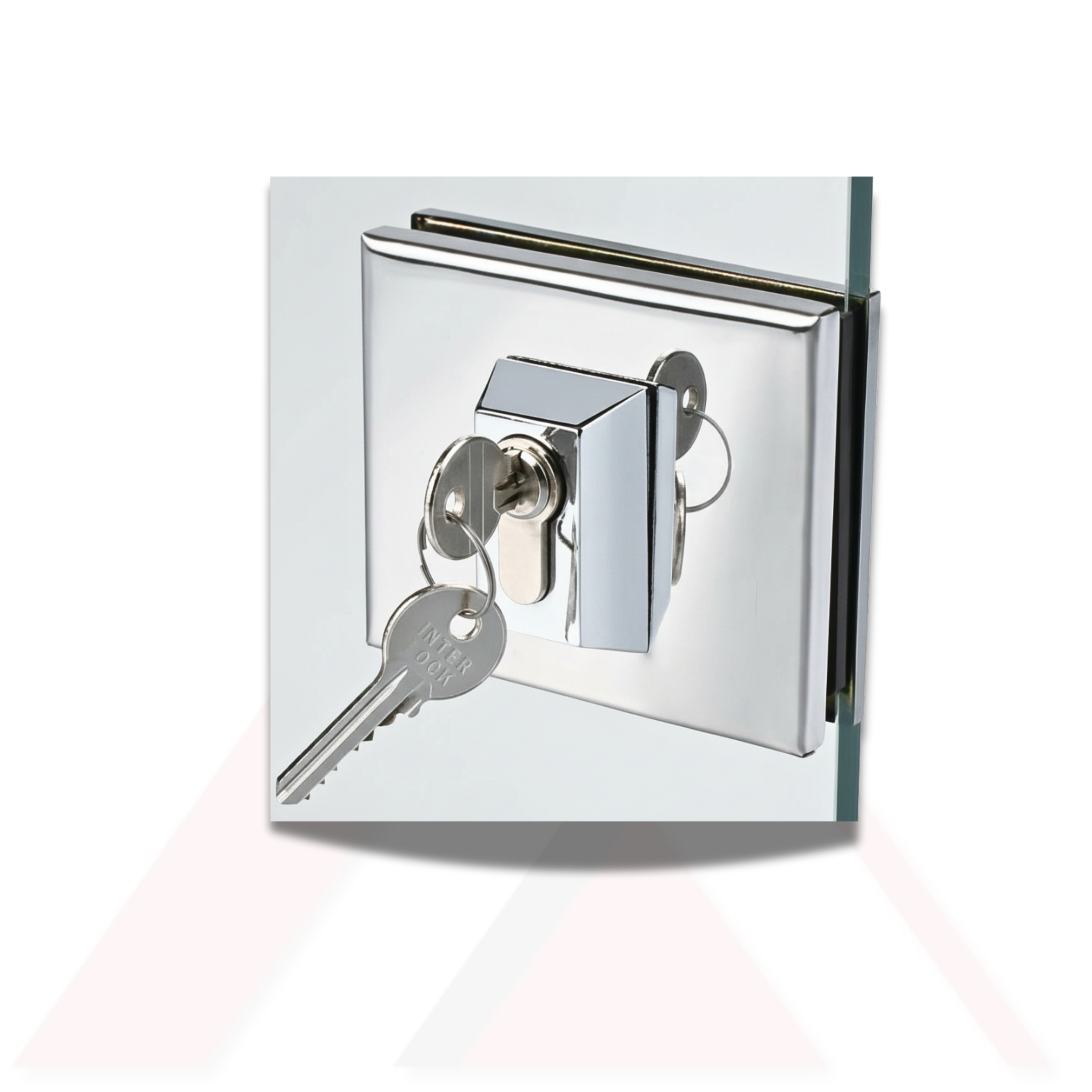 CAM KAPI KÖŞE KİLİDİ ANAHTARLI 