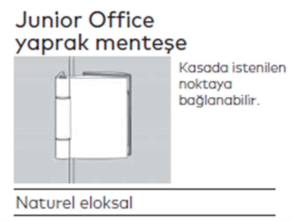 CAM KAPI YAPRAK MENTEŞE DORMA JUNIOR 