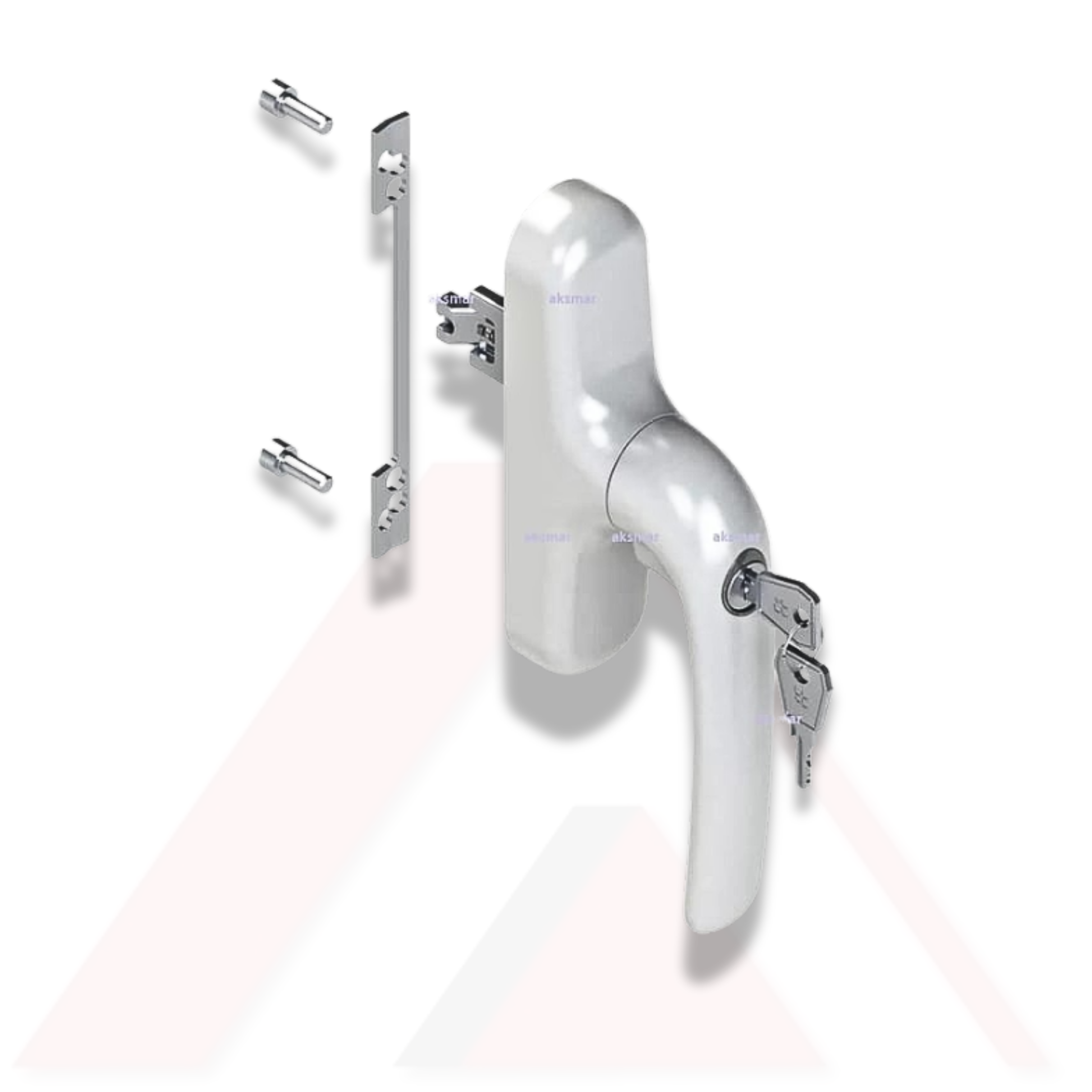 ÇİFT AÇILIM KİLİTLİ PENCERE KOLU GIESSE PRİMA