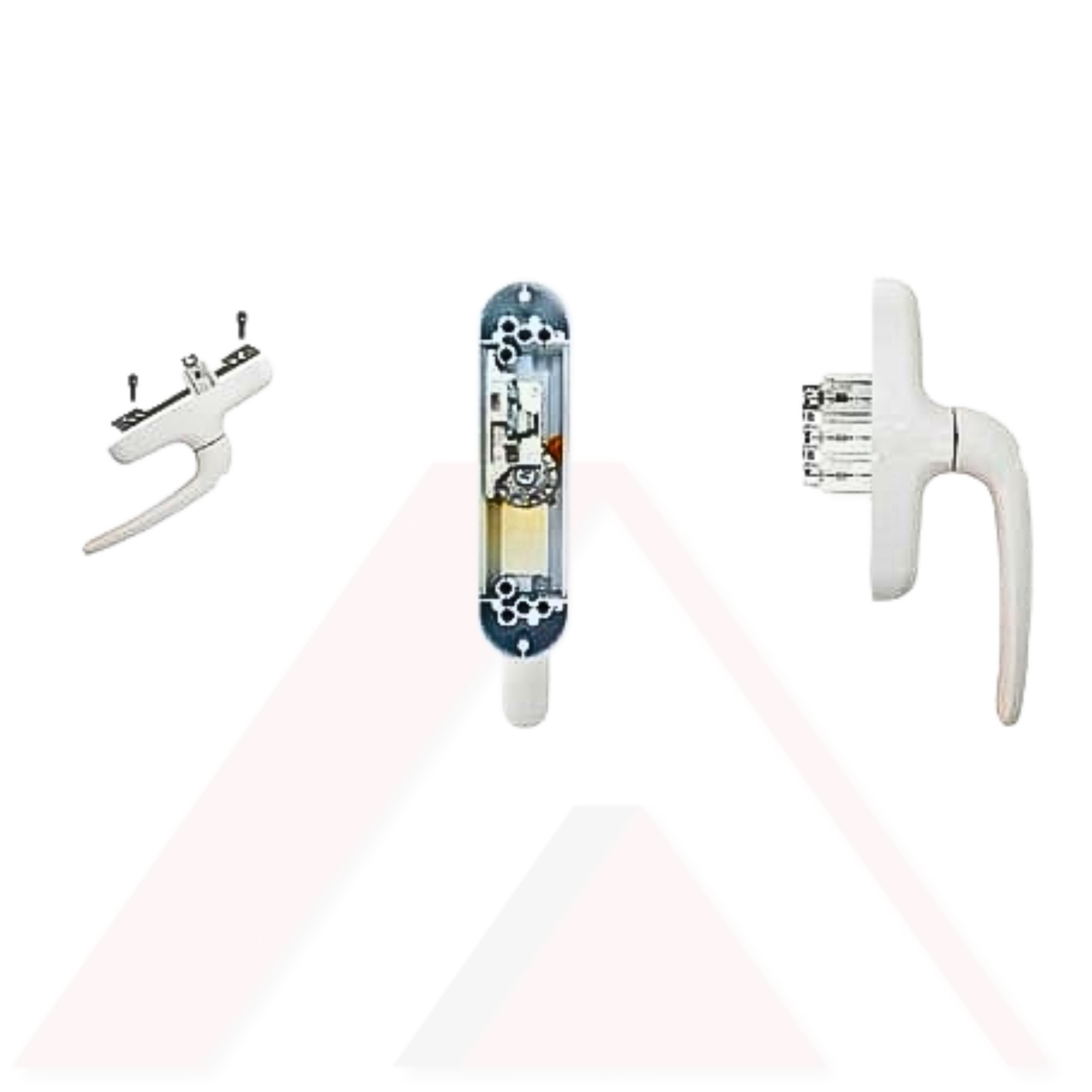 ÇİFT AÇILIM KİLİTLİ PENCERE KOLU GIESSE PRİMA