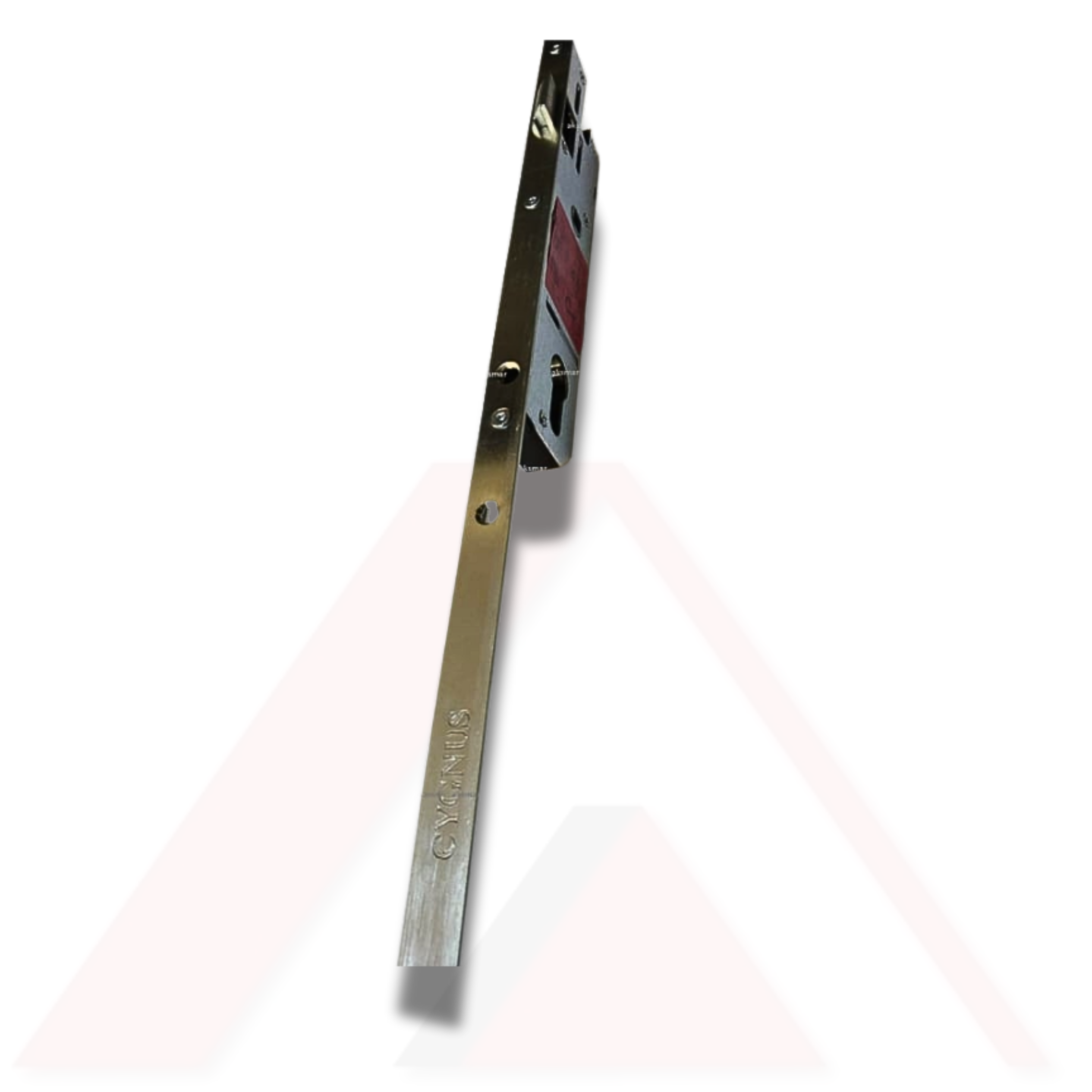 CYGNUS KİLİTLİ KAPI İSPANYOLETİ DÜZ PİMLİ  28x85mm KOLDAN TAHRİKLİ