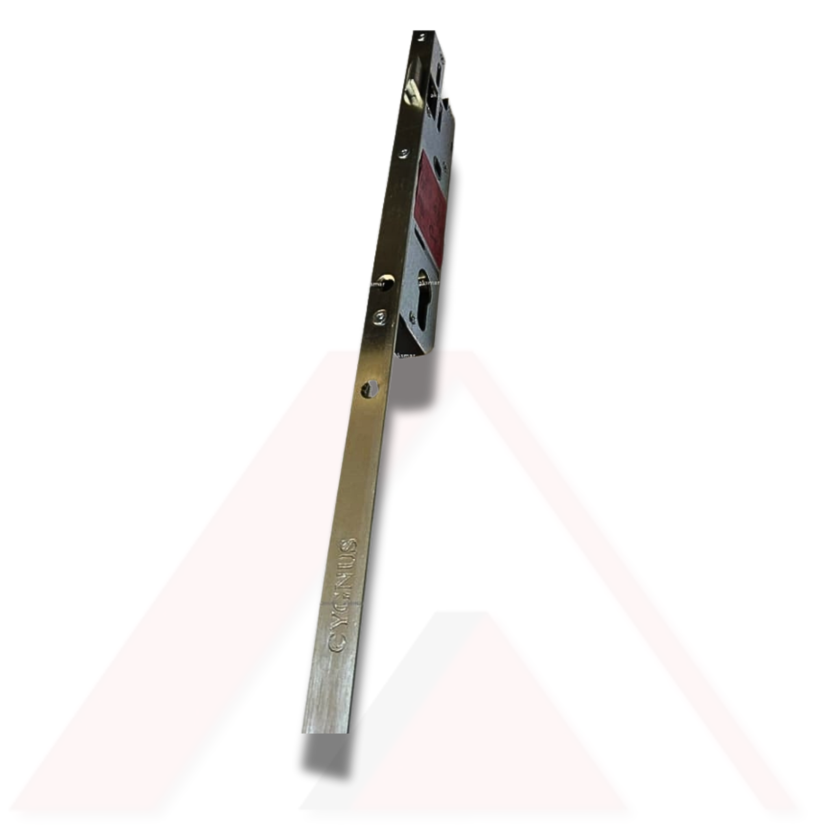 CYGNUS KİLİTLİ KAPI İSPANYOLETİ DÜZ PİMLİ  35x85mm KOLDAN TAHRİKLİ