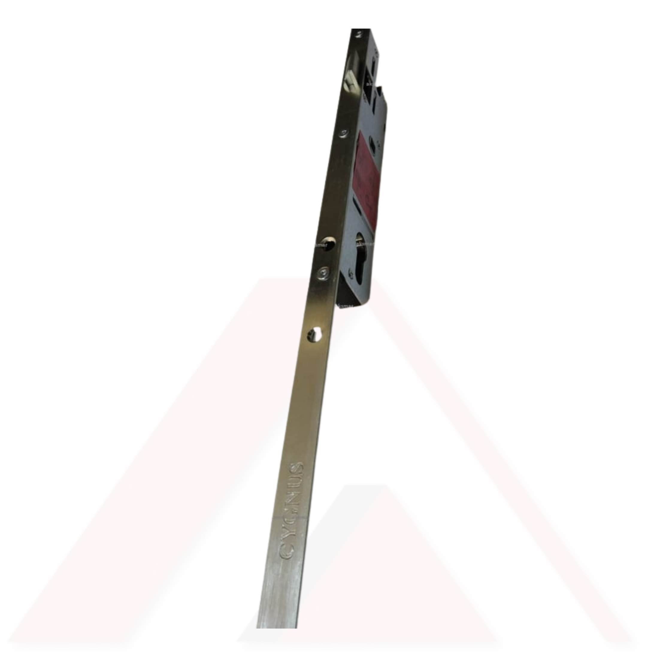 CYGNUS KİLİTLİ KAPI İSPANYOLETİ MANTAR BAŞLI PİMLİ  35x85mm KOLDAN TAHRİKLİ