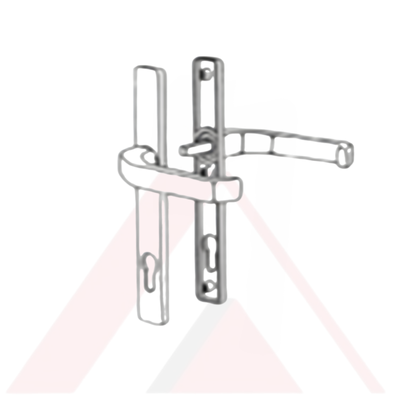 DIRIGENT Kapı Kolu - 92mm