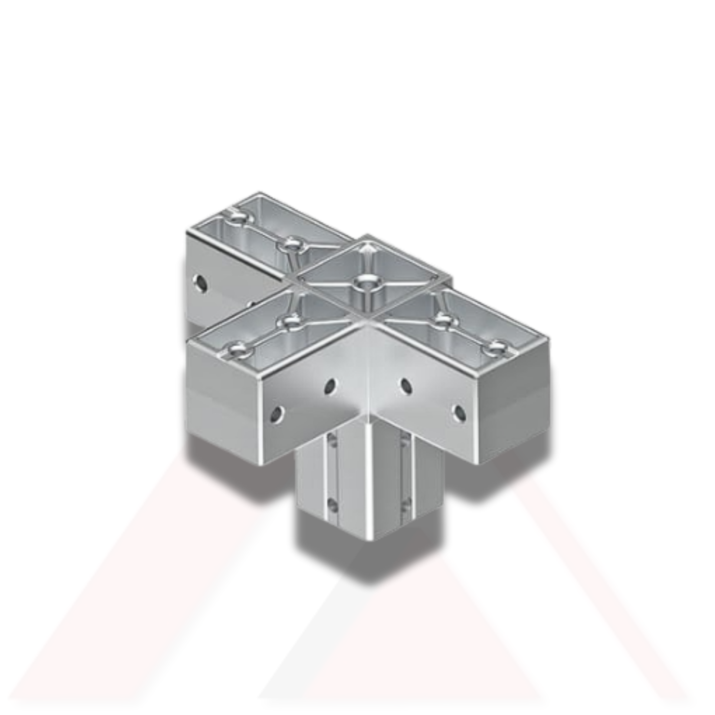 DÖRT YÖNLÜ KÖŞE BAĞLANTI ALUMİNYUM DÖKÜM