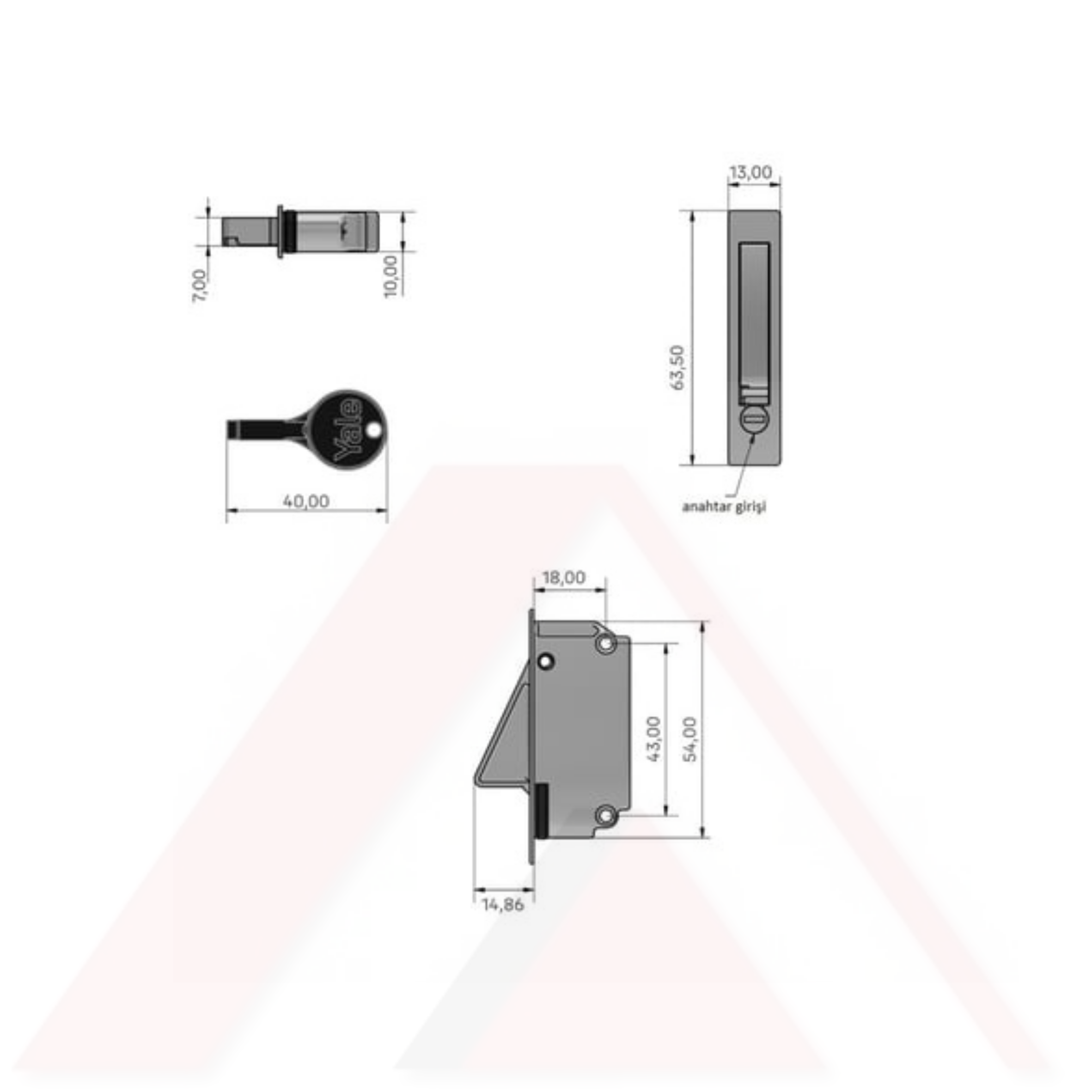 GİYOTİN PENCERE KANAT TUTAMAK VERTEX SİSTEM