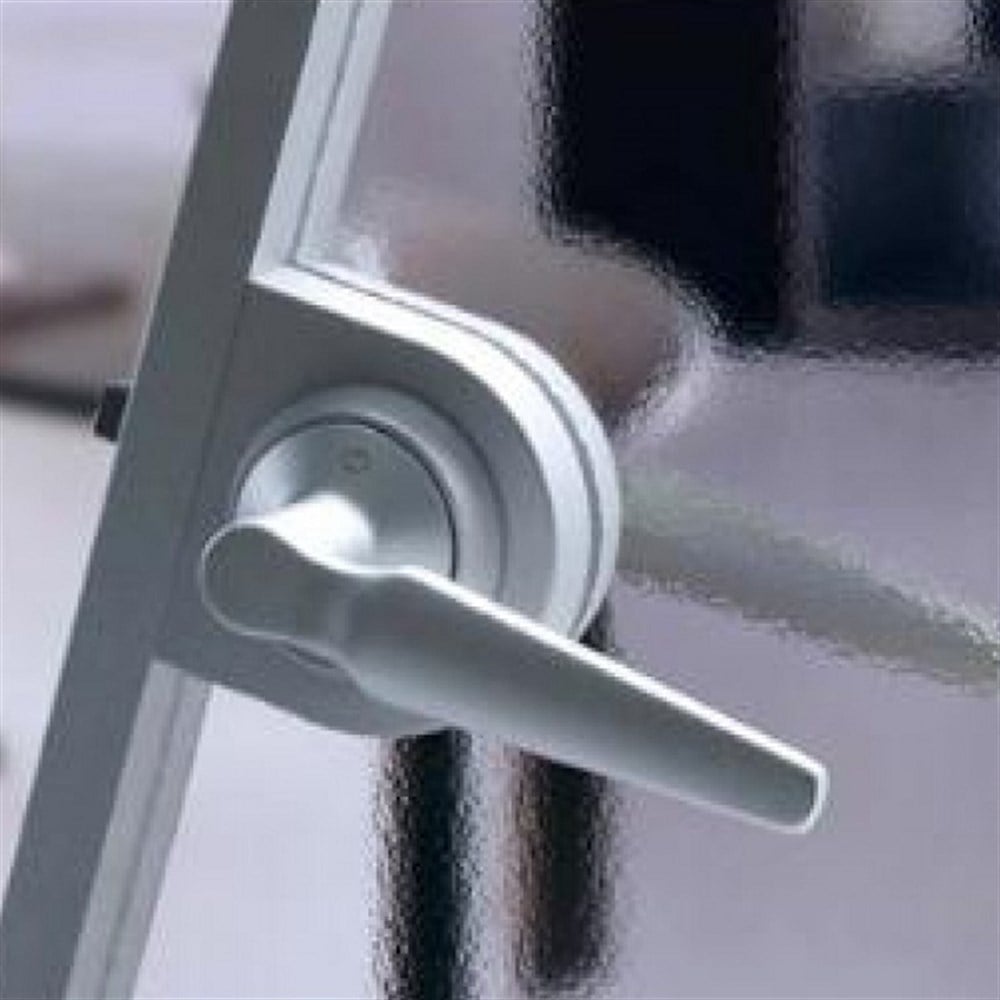 HOPPE HCS ALUMİNYUM ÇERÇEVELİ KAPI KOL VE KİLİDİ