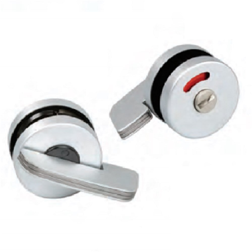 ISLAK HACİM WC KAPI KİLİDİ MAT ALUMİNYUM 