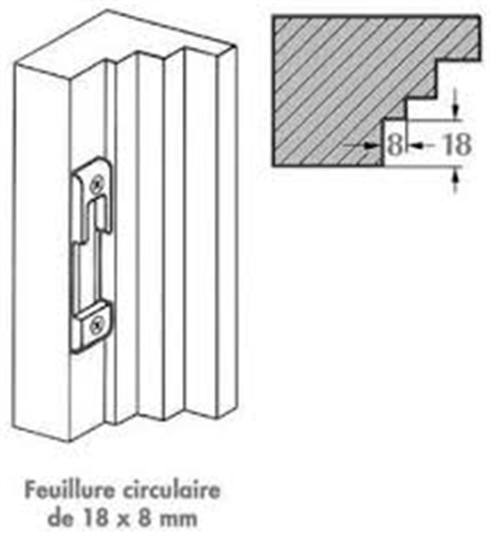 İSPANYOLET PİM KARŞILIK  AHŞAPİÇİN