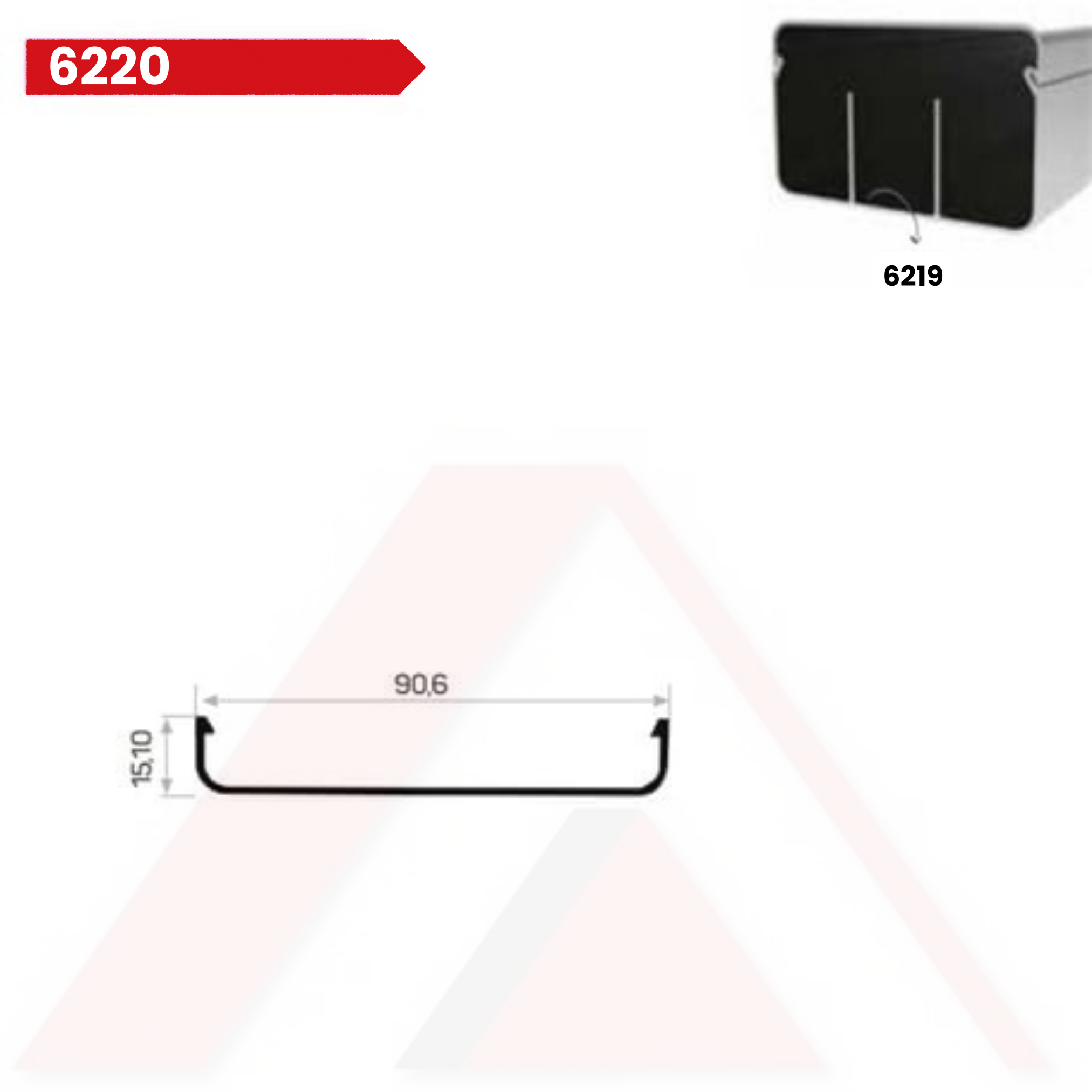 KABLO KANAL KAPAK PROFİLİ 