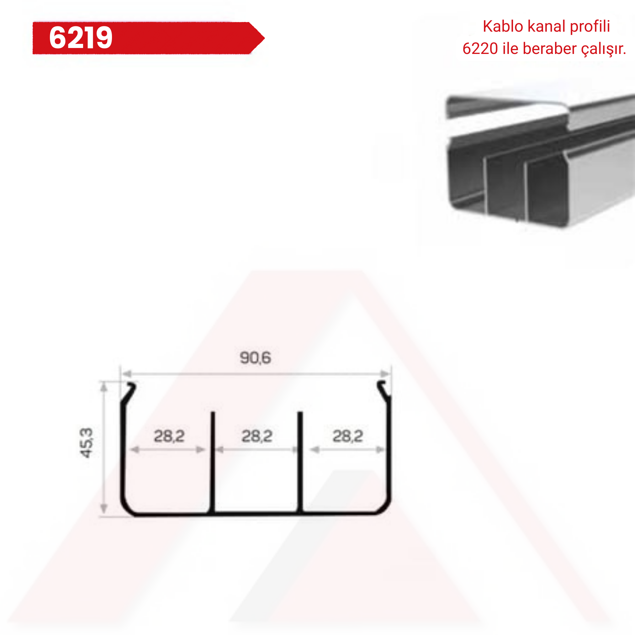 KABLO KANAL PROFİLİ 