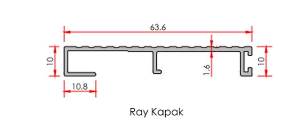 KALDIRSÜR RAY KAPAK