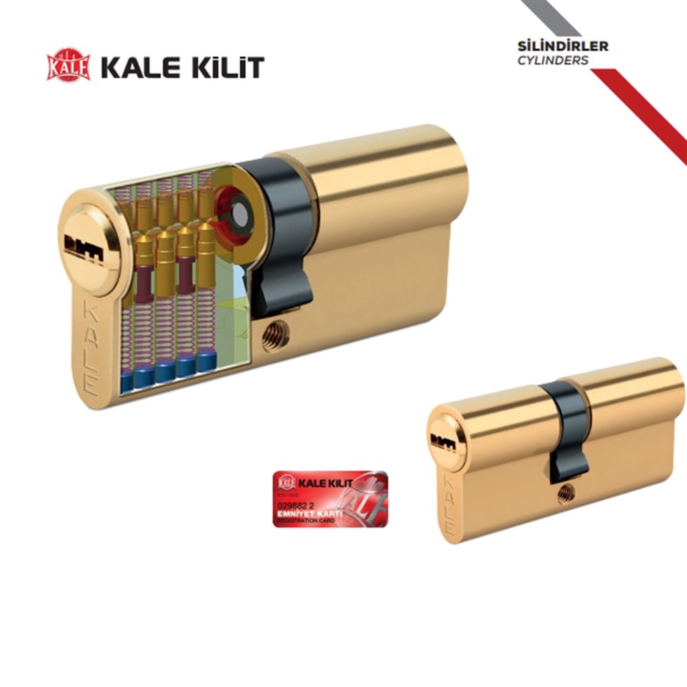 KALE EMNİYET KARTLI BİLYALI BAREL - ÇELİK KAPI GÖBEĞİ  164BNE 