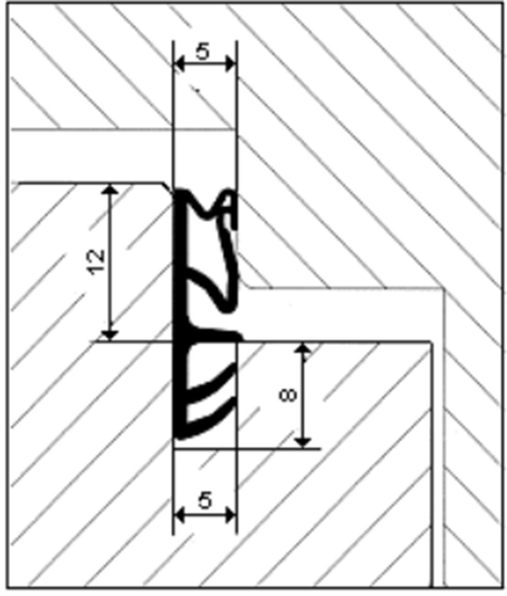 Kanat Bini Contası ACF5558 Kahve