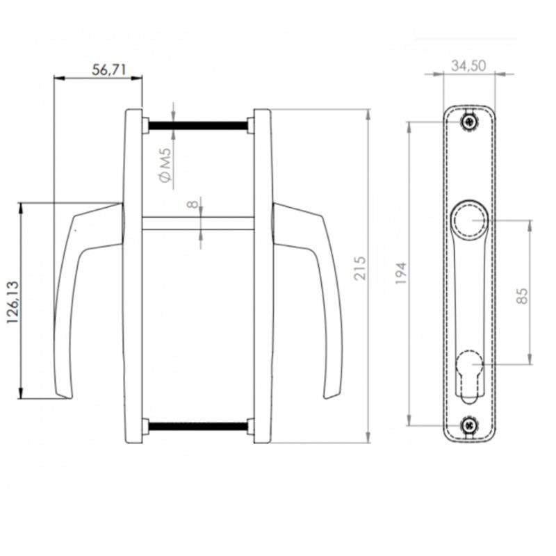 KAPI KOLU LARA YAYLI 85 E