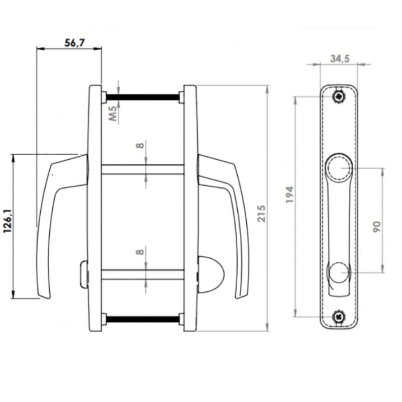 KAPI KOLU LARA YAYLI WC