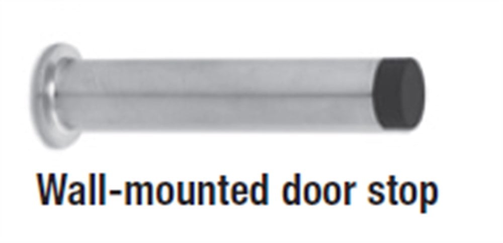 KAPI STOP DUVARA MONTE  PASLANMAZ 46 mm