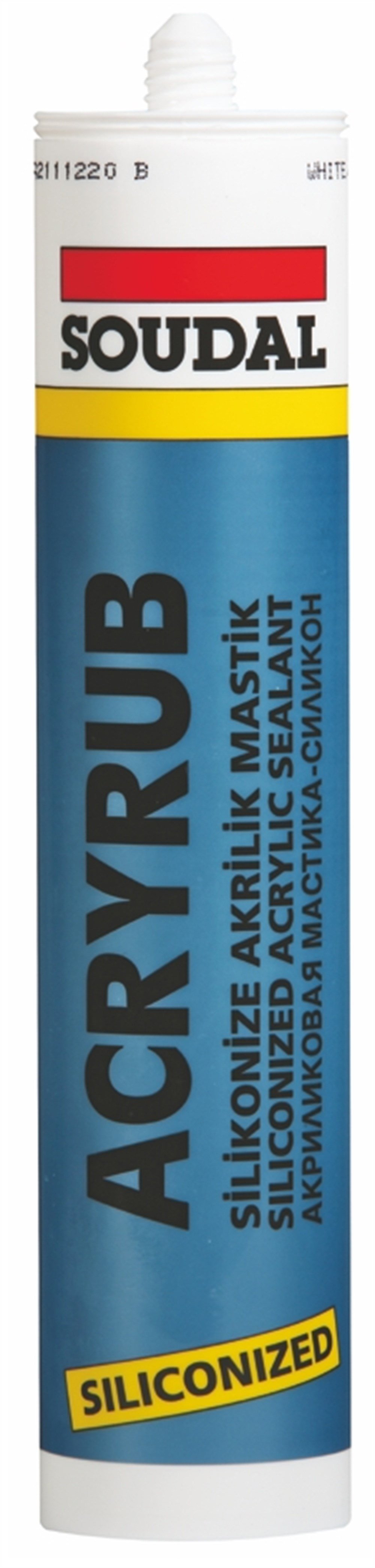 SOUDAL SİLİKONİZE MASTİK 500 Gr