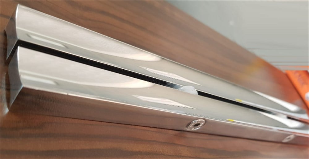 KROM KAPLAMA DUŞAKABİN KOLU İÇ-DIŞ TAKIM 350 mm