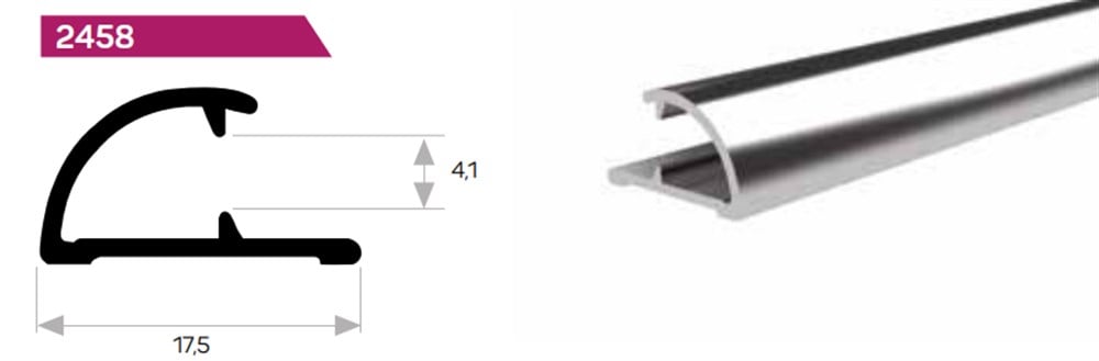 HALI BİTİM POFİLİ 4,5 mm