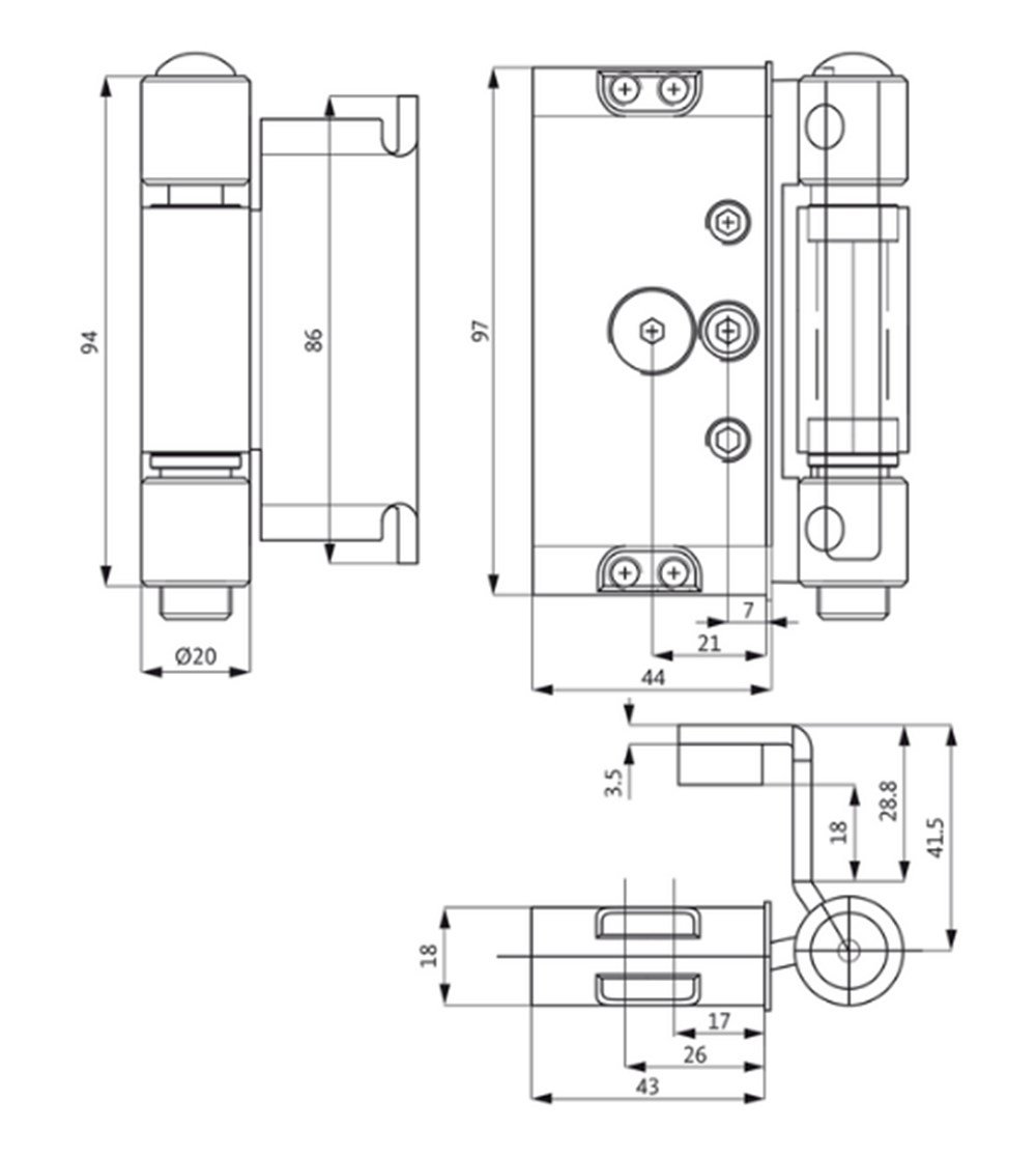 3D FREZE MENTEŞESİ