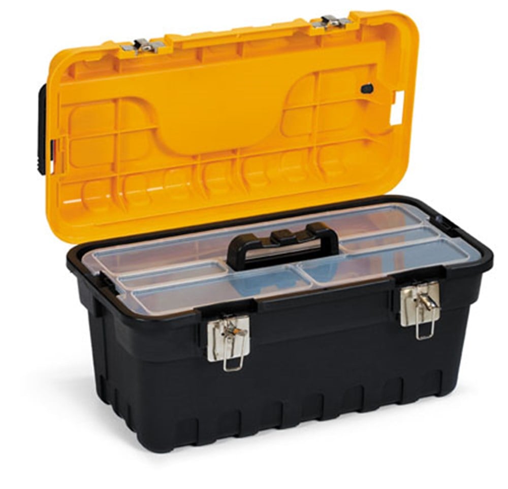 PLASTİK TAKIM ÇANTASI 18 CM METAL KİLİTLİ