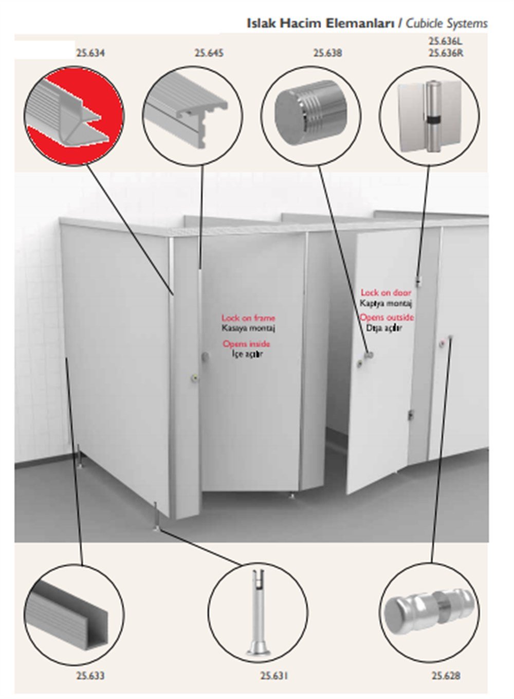 ISLAK ZEMİN KÖŞE DÖNÜŞ ALUMİNYUM PROFİL MAT ELOKSAL 