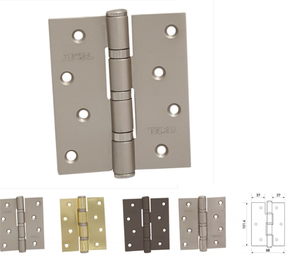 ÜNİVERSAL YÖNSÜZ ÇELİK BOYALI MENTEŞE