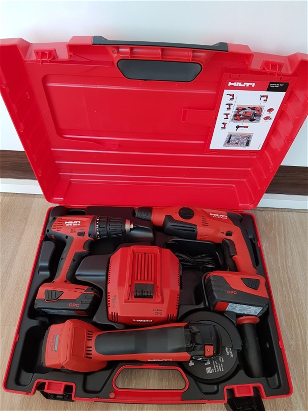 HİLTİ ŞARZLI MONTAJCI SETİ 