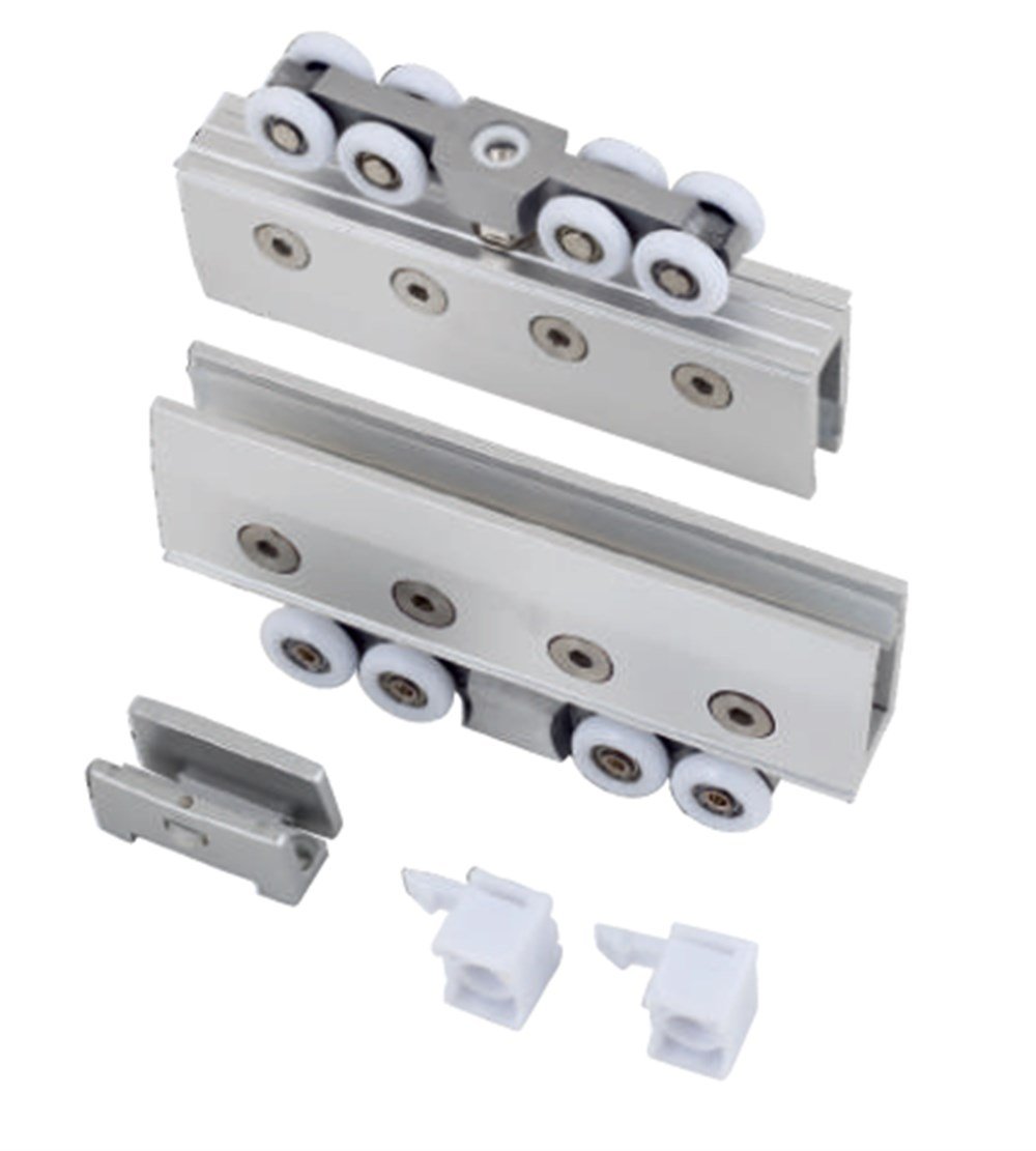 CAM SÜRME SİSTEMİ 661- 2 MT RAY VE AKSESUARLARI (SIKIŞTIRMA)