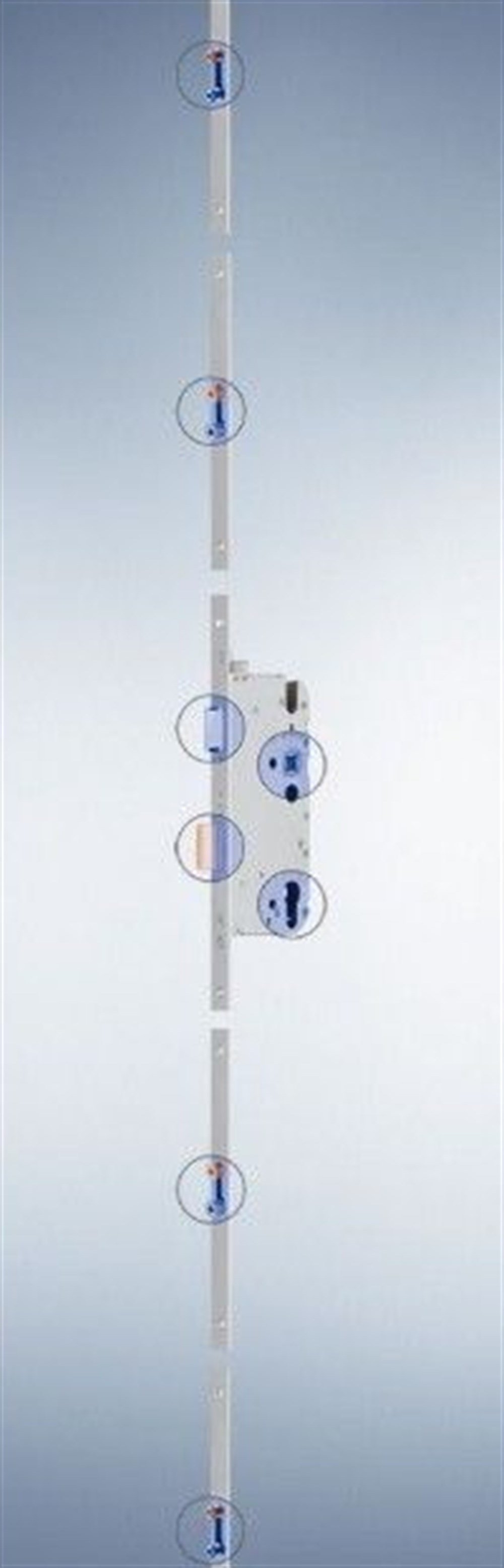 SECURY R4 35X92 KİLİTLİ KAPI İSPANYOLETİ BARELDEN KUMANDALI