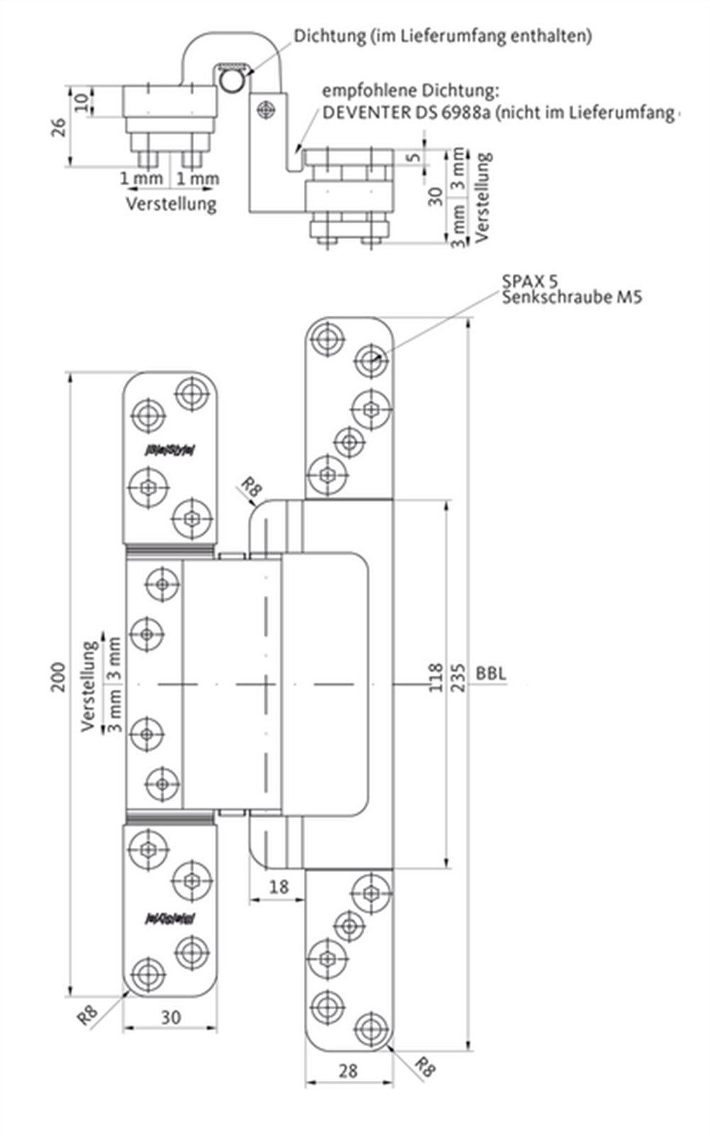 AHŞAP KAPI GİZLİ MENTEŞE