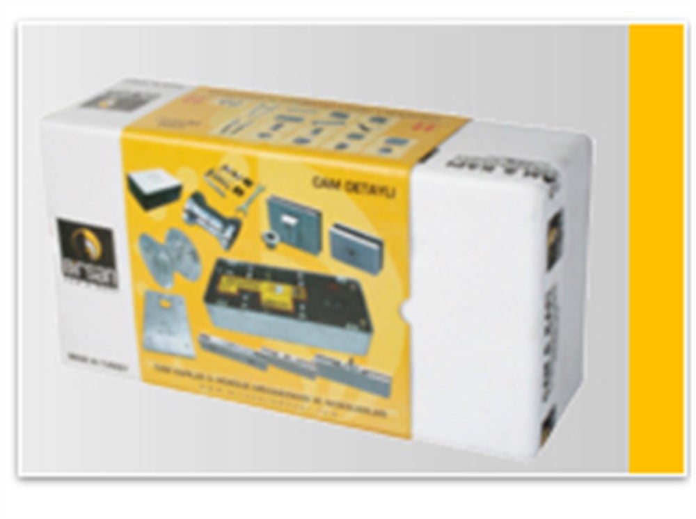 ZEMİNE GÖMME KAPI KAPATICI CAM CAMA SET