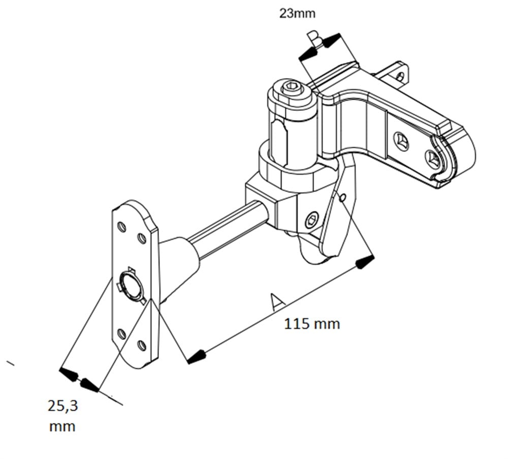 KEPENK KASAYA MONTAJ MENTEŞE ÜST