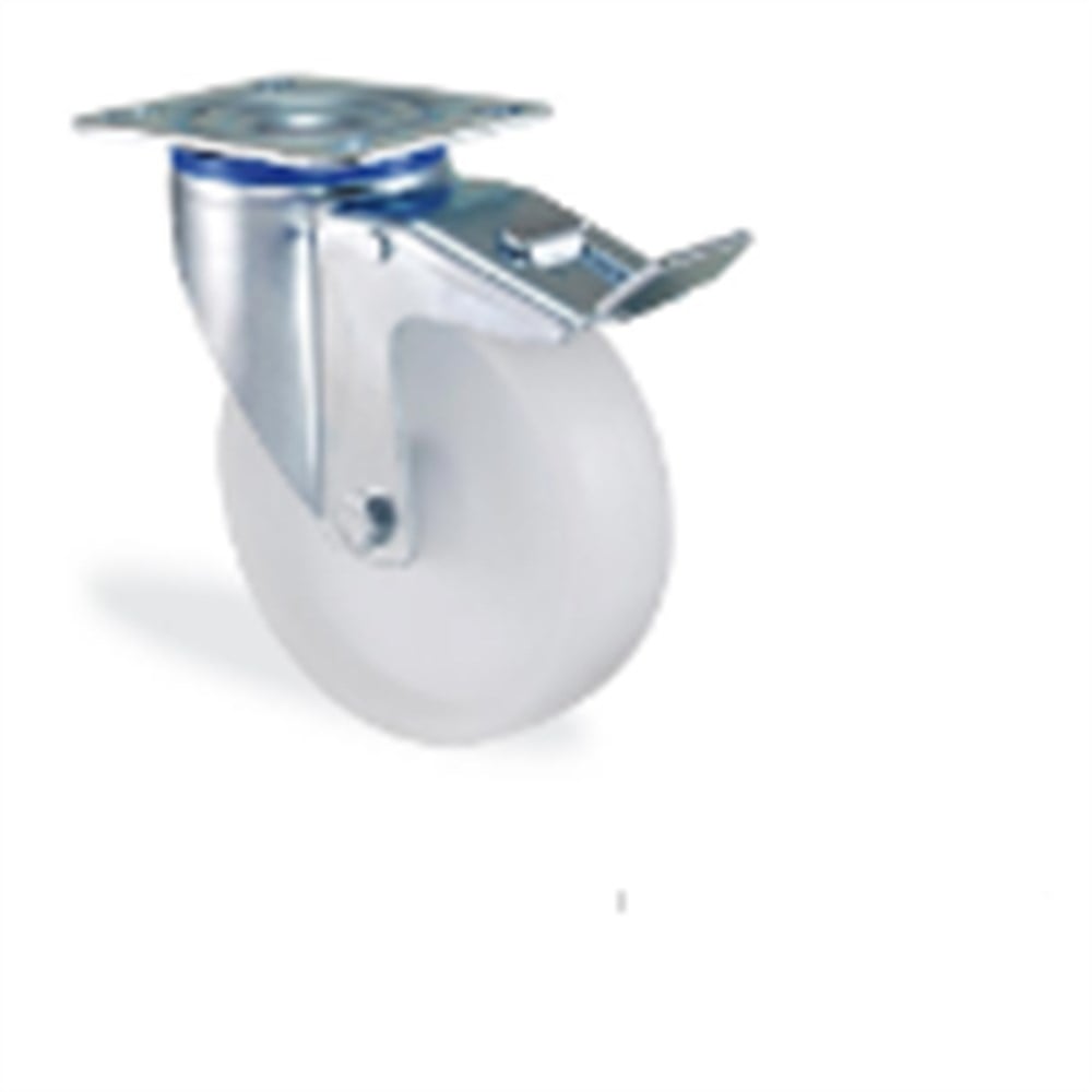 ORTA SANAYİ YÜK TAŞIMA TEKERİ 125 MM  FRENLİ