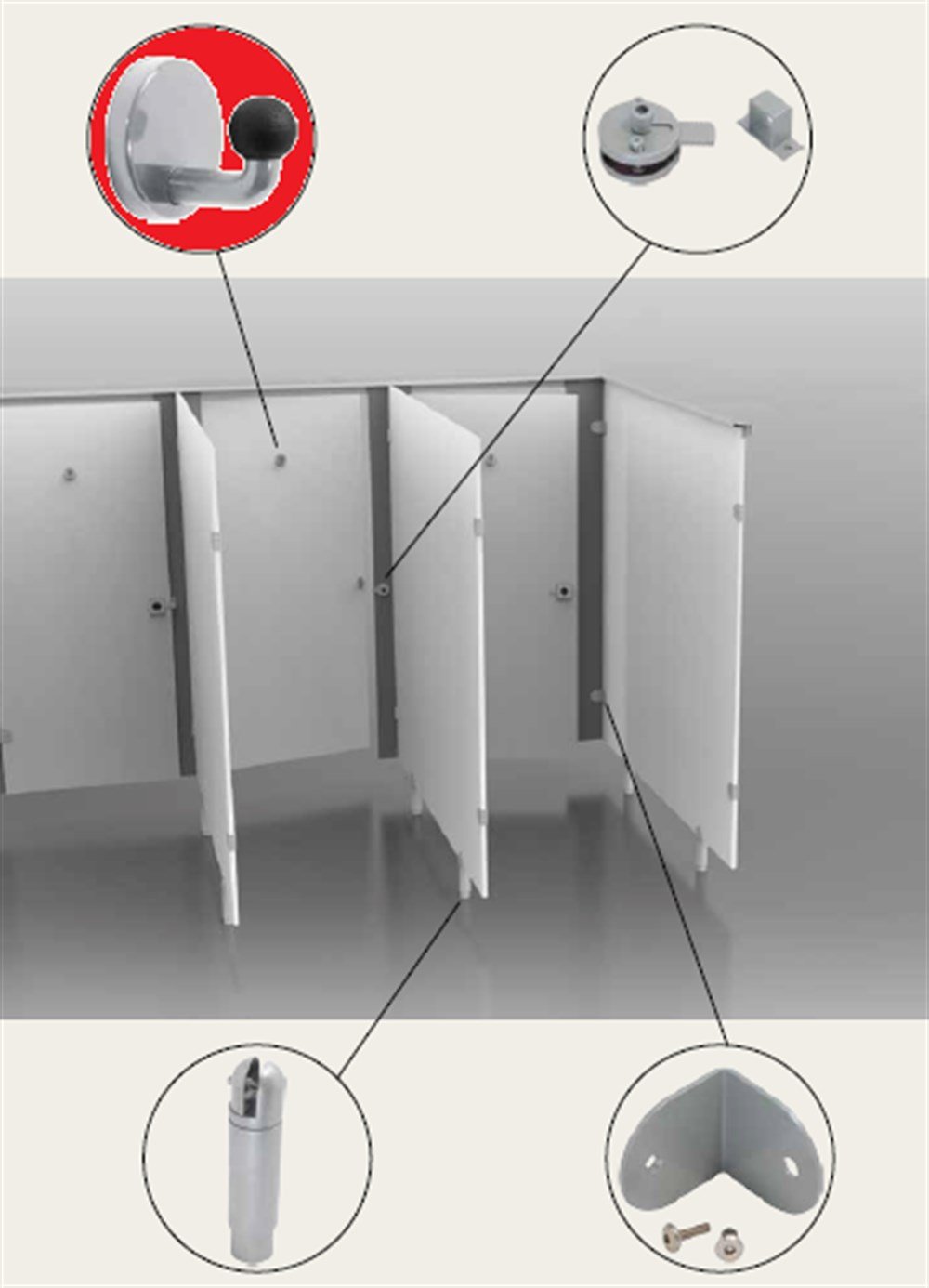 Kabin Askılık (Plastik)