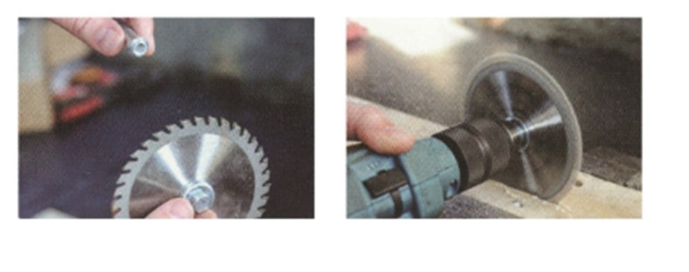 MATKAP İÇİN DAİRE TESTERE TAKMA APARATI