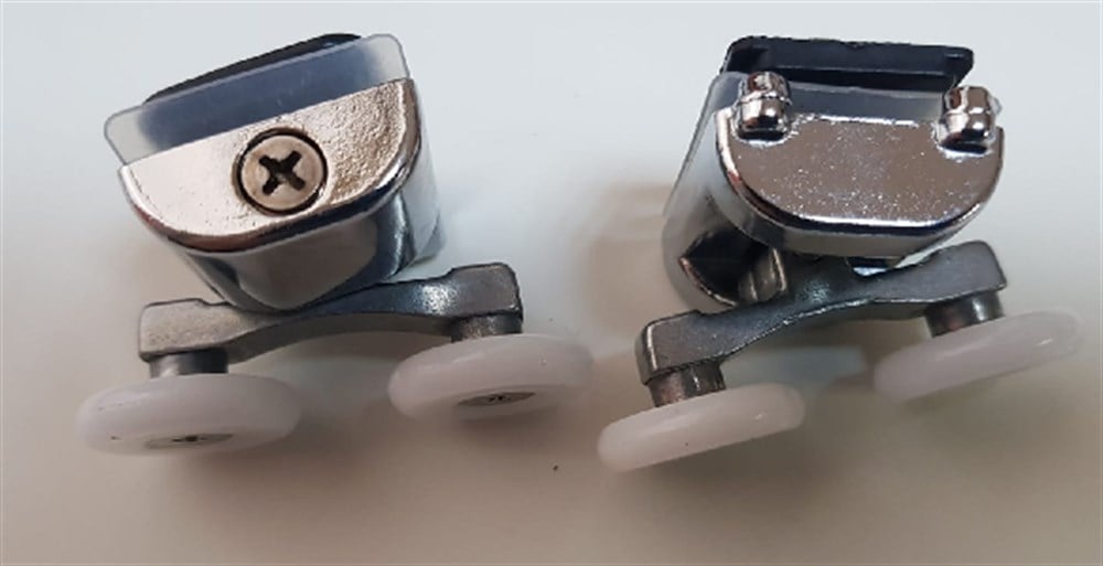 DUŞAKABİN ALT AYARLI-ÜST NORMAL MENTEŞE PARLAK-SİYAH